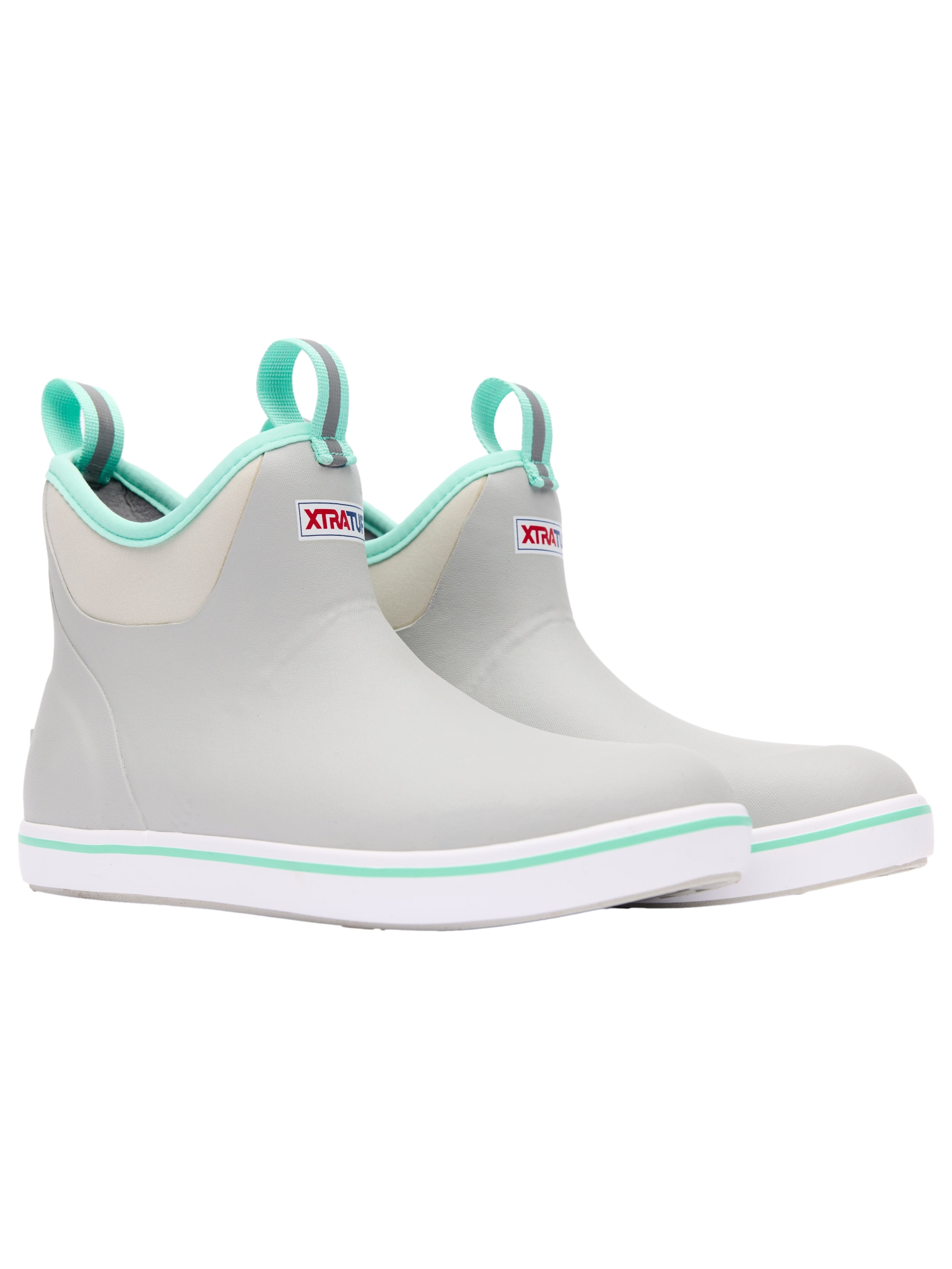 XtraTuf Gummistiefel 'Womens Ankle Deck Boot'‌‌‌‌ in Grau