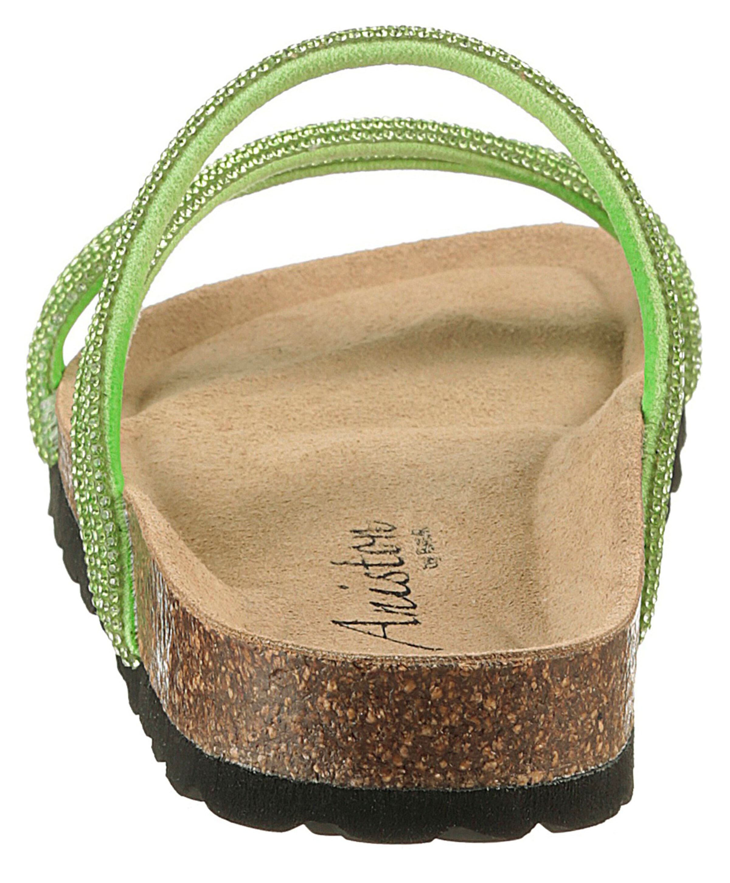 Aniston Strap Sandals in Green