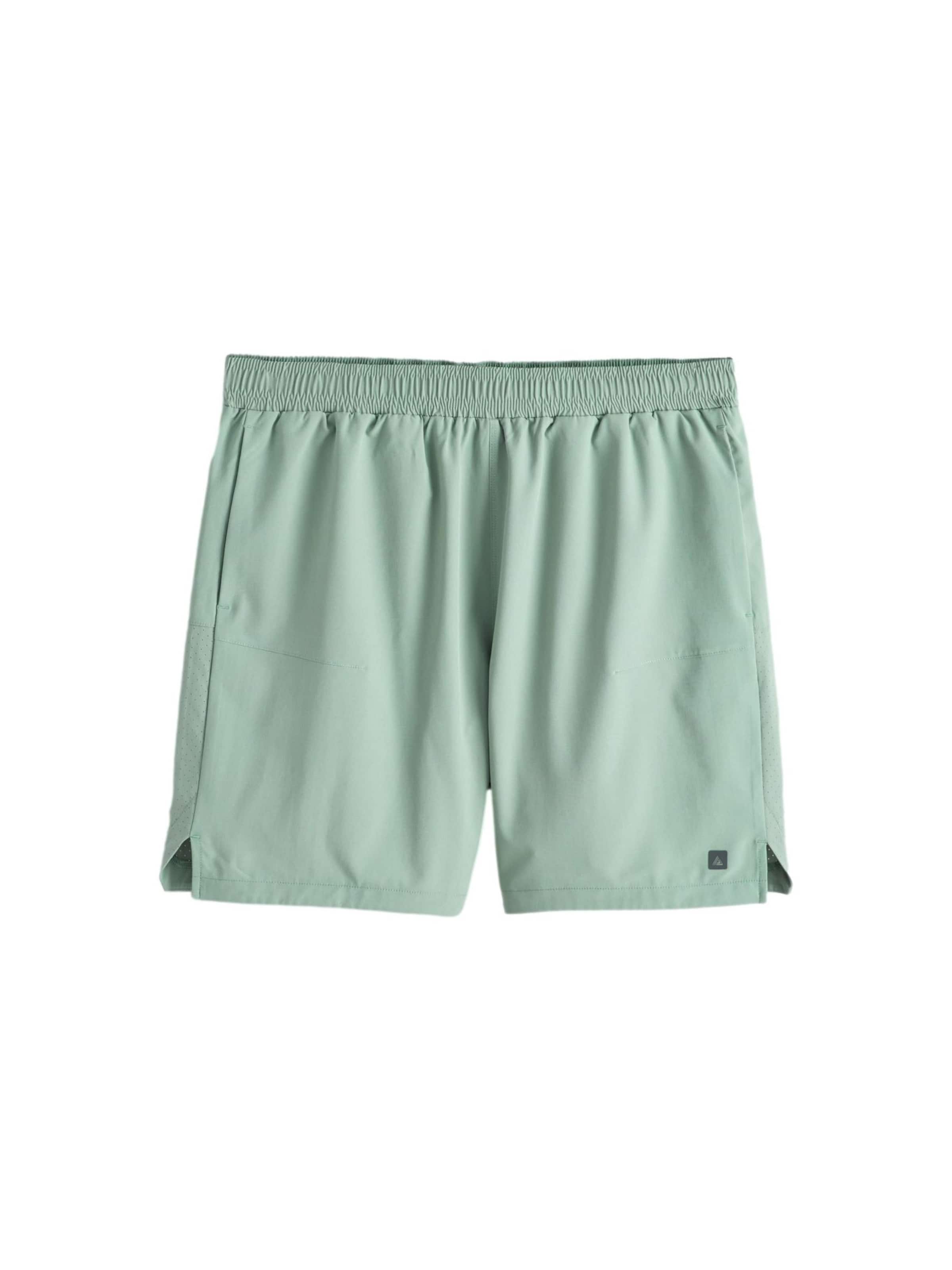 Next Regular Trousers in Green: front