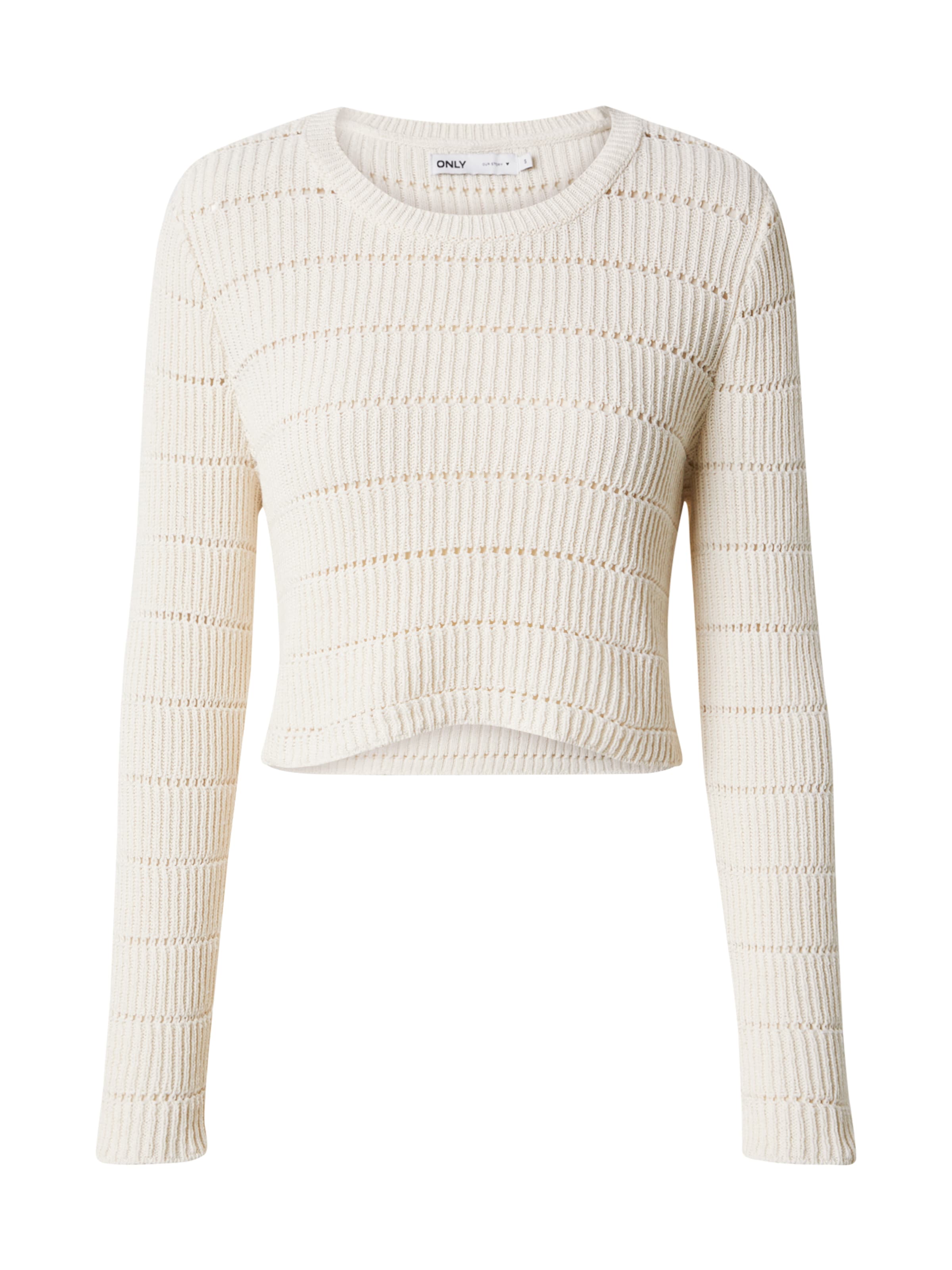 ONLY Пуловер в бежово: отпред