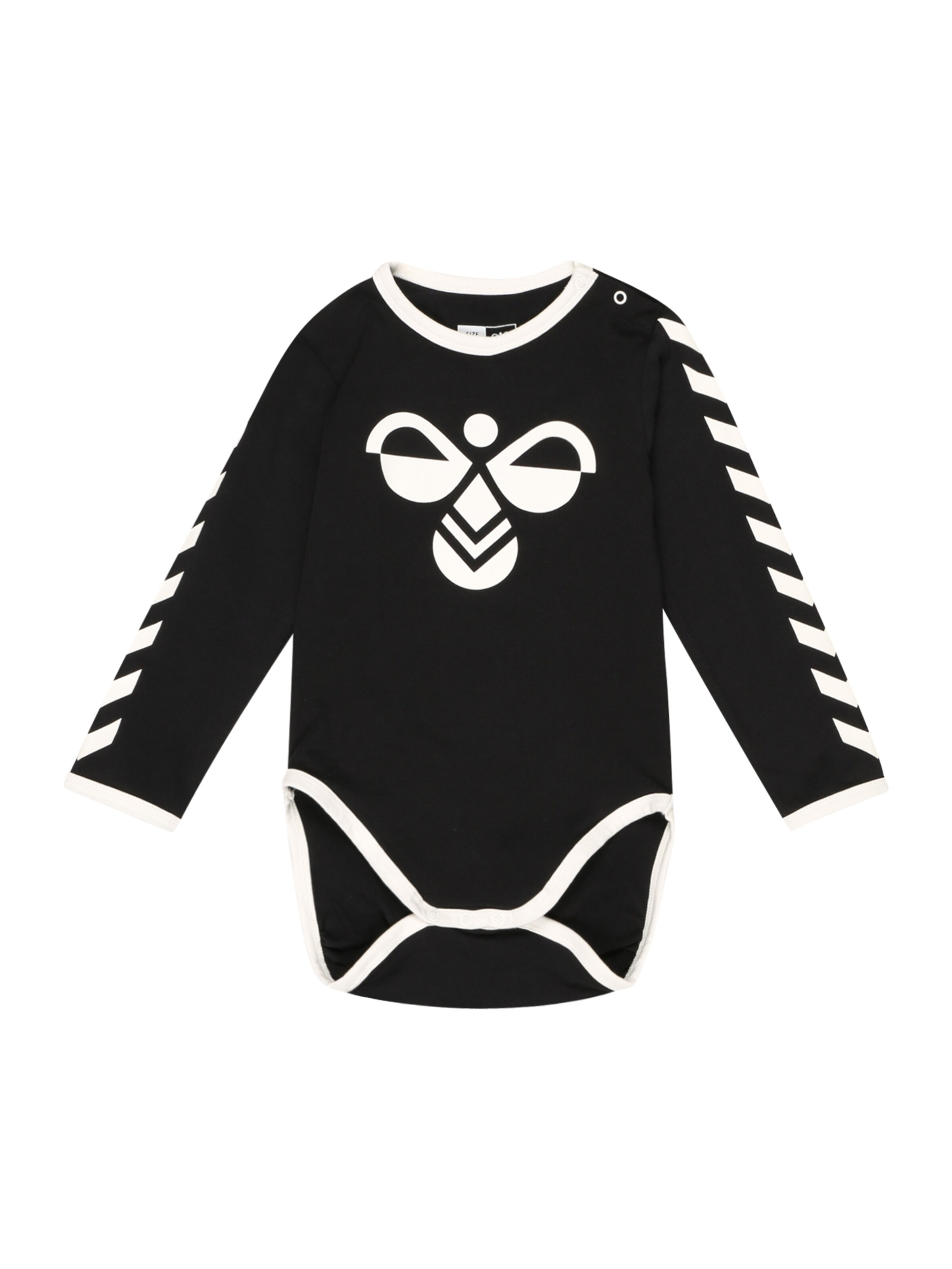 Hummel Romper/bodysuit 'Flipper' in Black: front