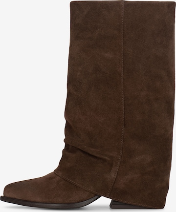 Bottes Haboob en marron : devant