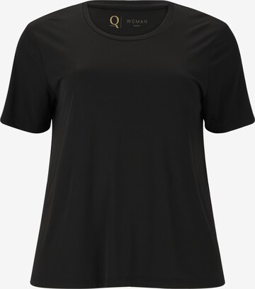 Q by Endurance Shirt 'Nian' in Black: front