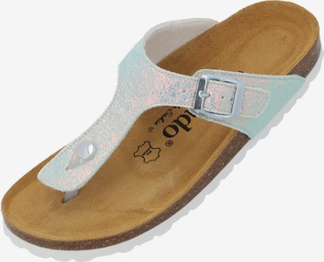 Séparateur d'orteils 'Kos Disco' Palado by Sila Sahin en bleu : devant