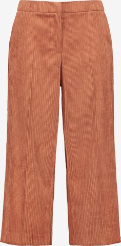 SAMOON Pants in Brown: front
