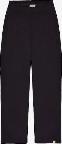 greenjama Pyjamahose in Schwarz: Vorderseite