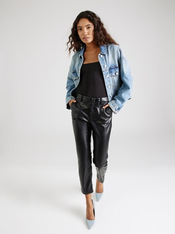 GAP Regular Hose 'FAUX' in Schwarz