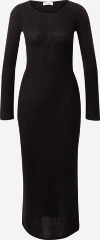 melns AMERICAN VINTAGE Adīta kleita 'XINOW': no priekšpuses
