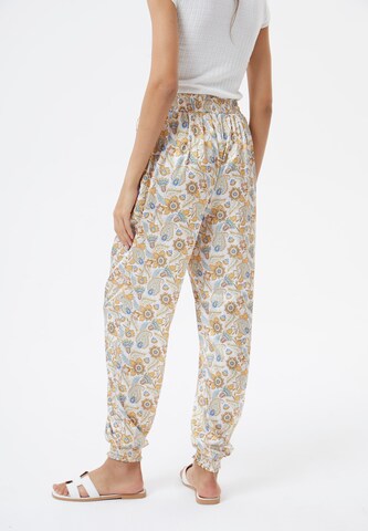 AIKI KEYLOOK Regular Broek 'Dejavu' in Oranje