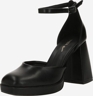 TATA Italia - Zapatos con plataforma en negro: frente