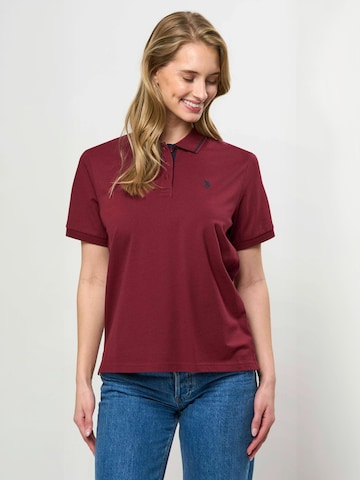 U.S. POLO ASSN. Polo shirt ' UWHolly ' in Rot