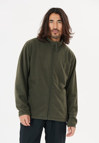Whistler Fleecejacke 'Cocoon' in Schwarz: Vorderseite