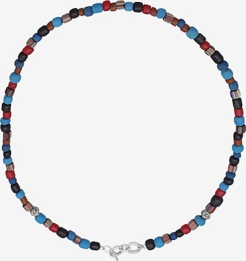 KUZZOI Necklace 'Boho' in Blue: front