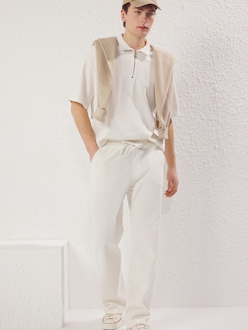 Trendyol Bő szár Nadrág - bézs