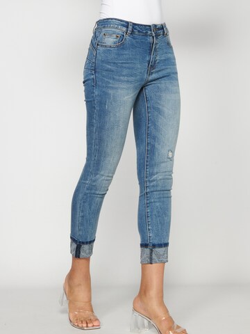 KOROSHI Regular Jeans in Blau