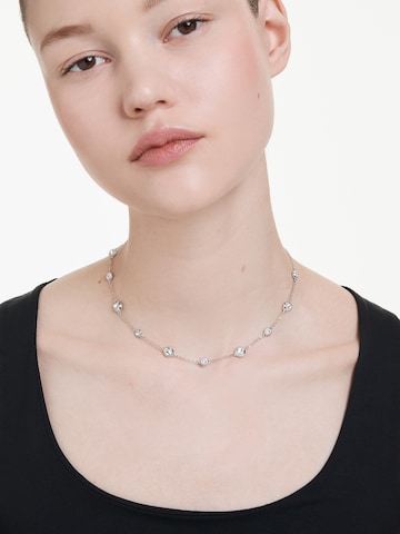 Swarovski Цепочка в Серебристый: спереди