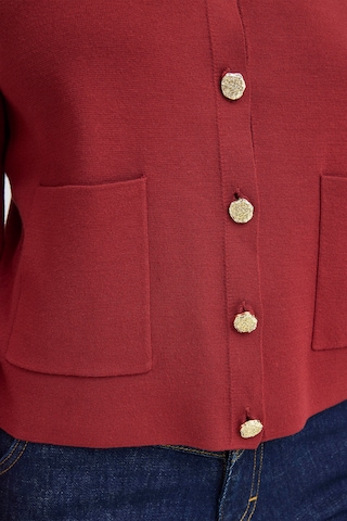 Pulz Cardigan 'PZSARA' i rød