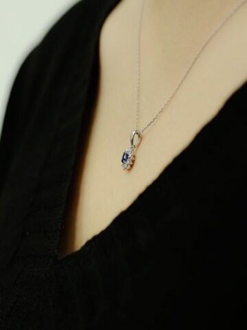 EinStein Diamant Necklace in Silver