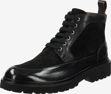 Boots stringati di MELVIN & HAMILTON in nero: frontale