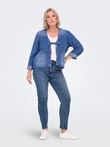 ONLY Carmakoma Skinny Jeans 'CARApril' i blå