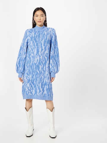 KAREN BY SIMONSEN Knitted dress 'Gigi' in Blue: front