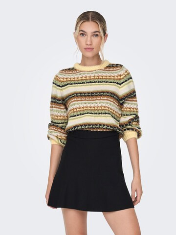 ONLY Sweater 'Mabel' in Beige: front