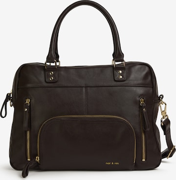 Nat&Nin Olkalaukku 'Macy' värissä ruskea: etupuoli