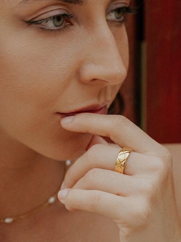 Akitsune Ring 'Elysia' in Gold