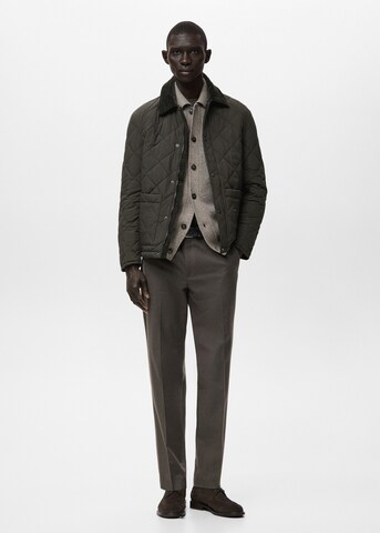 MANGO MAN Between-Season Jacket 'Randal' in Green