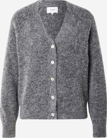Cardigan 'RIETTE' NÜMPH en gris : devant