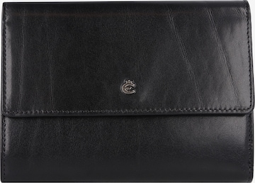 Portamonete 'Toscana' di Esquire in nero: frontale