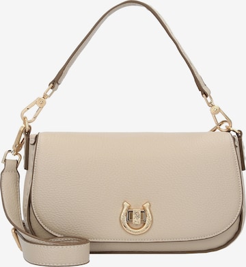 U.S. POLO ASSN. Handtasche in Beige: Vorderseite