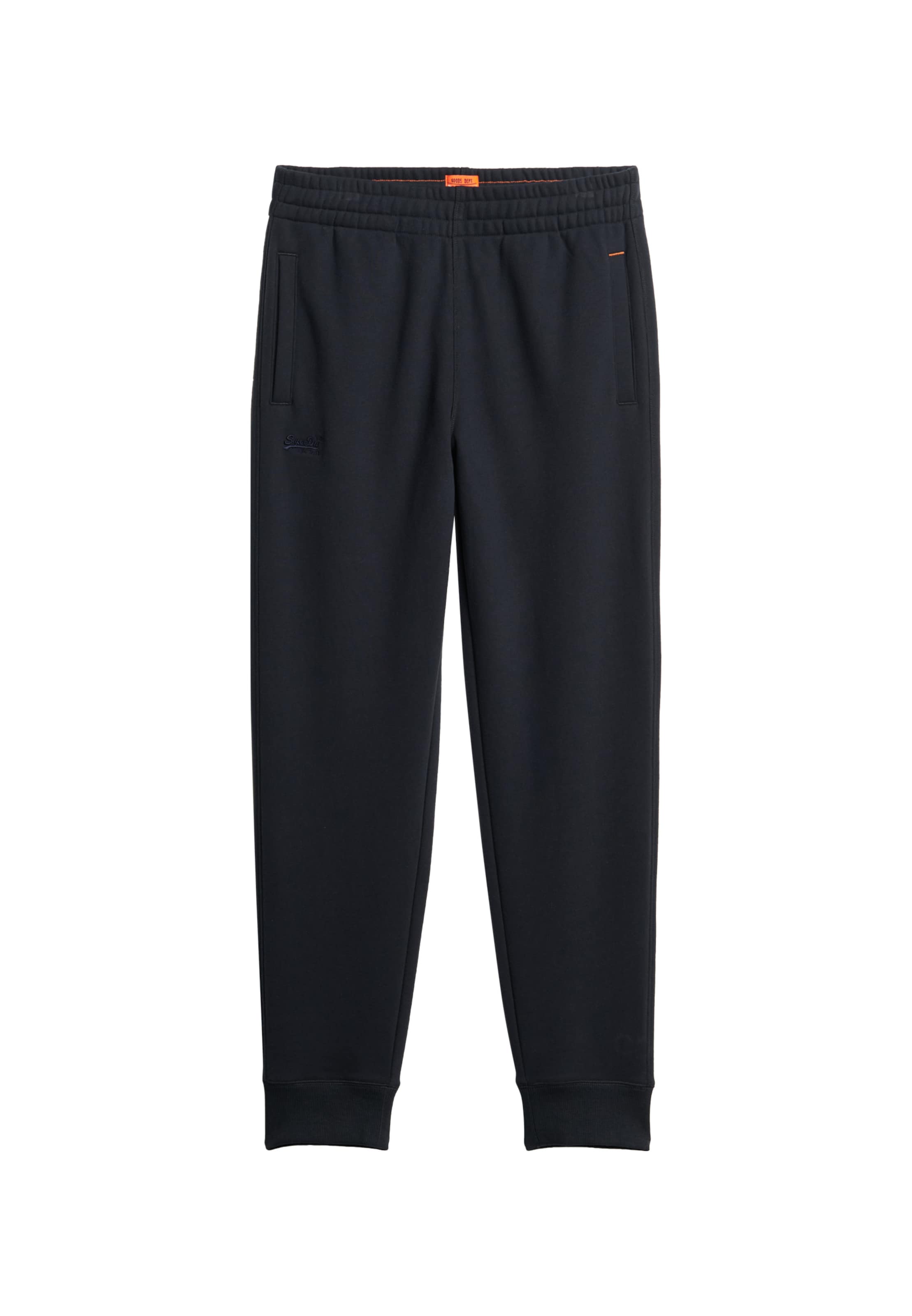 Superdry Broek 'Essential' in Blauw: voorkant