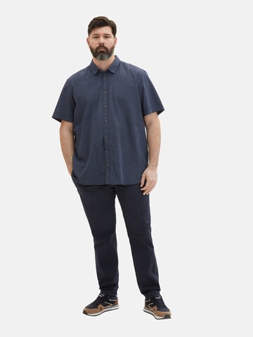 TOM TAILOR Men + Slim fit Chino trousers in Blue