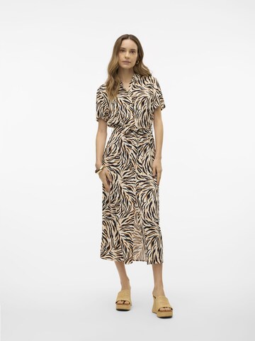 VERO MODA Shirt dress 'Easy Joy' in Beige: front