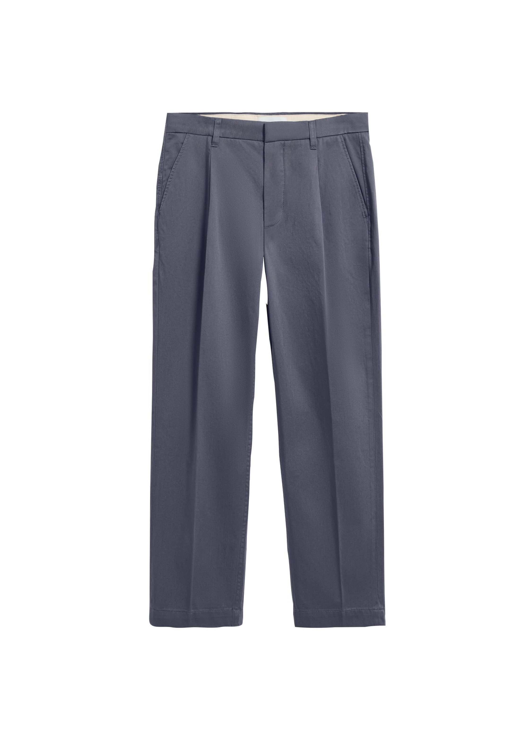 Pantalon chino ARMEDANGELS en gris : devant