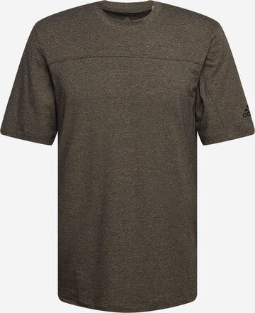 ADIDAS PERFORMANCE Functioneel shirt in Groen: voorkant