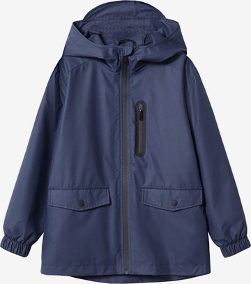 MANGO KIDS Tussenjas 'Adrian' in Blauw: voorkant