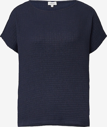 T-shirt s.Oliver en bleu : devant