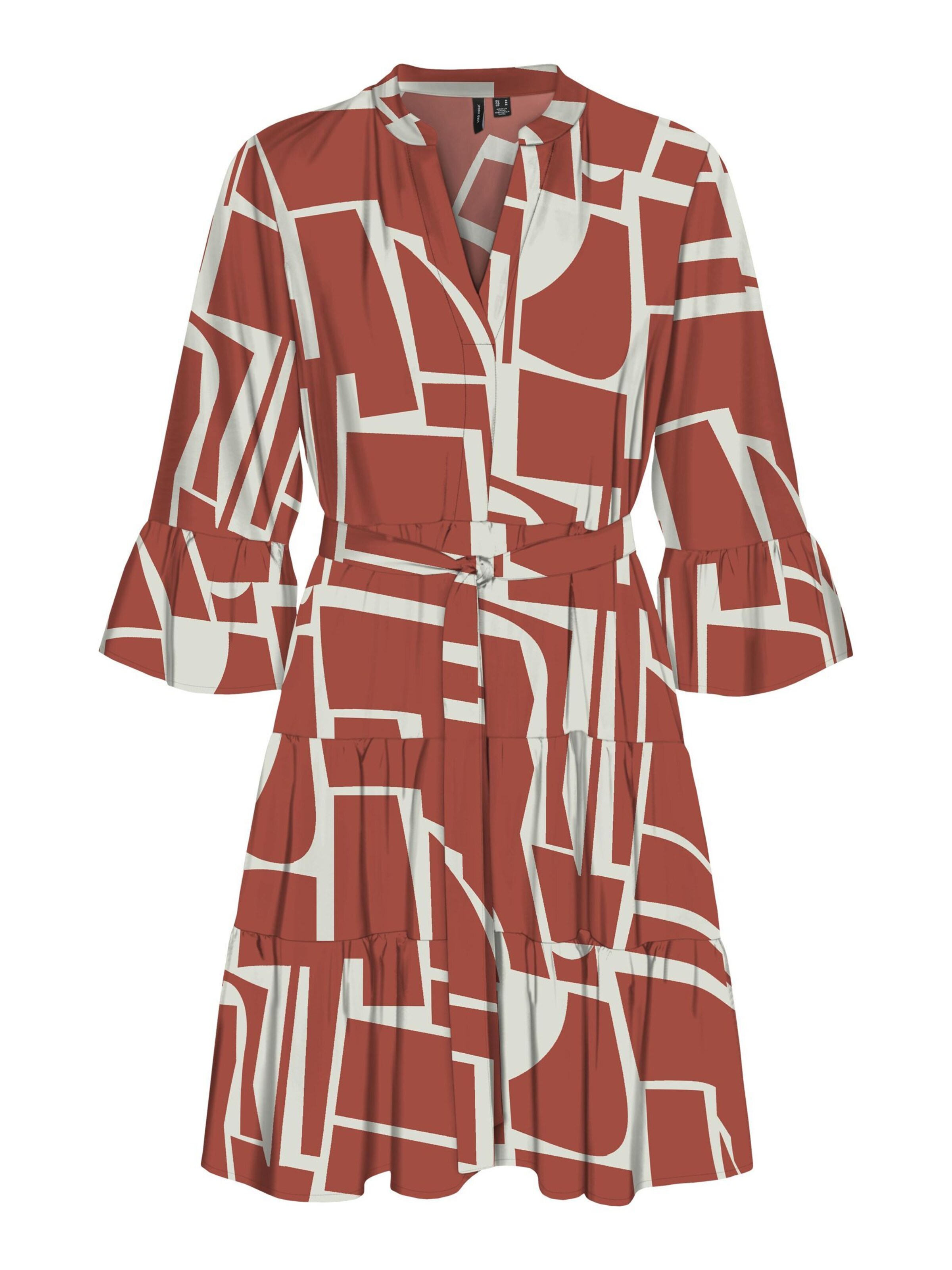 VERO MODA Kjole 'ZERA' i brun: forside