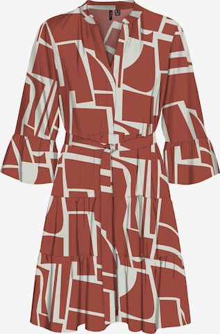 VERO MODA Kleid 'ZERA' in Braun: Vorderseite