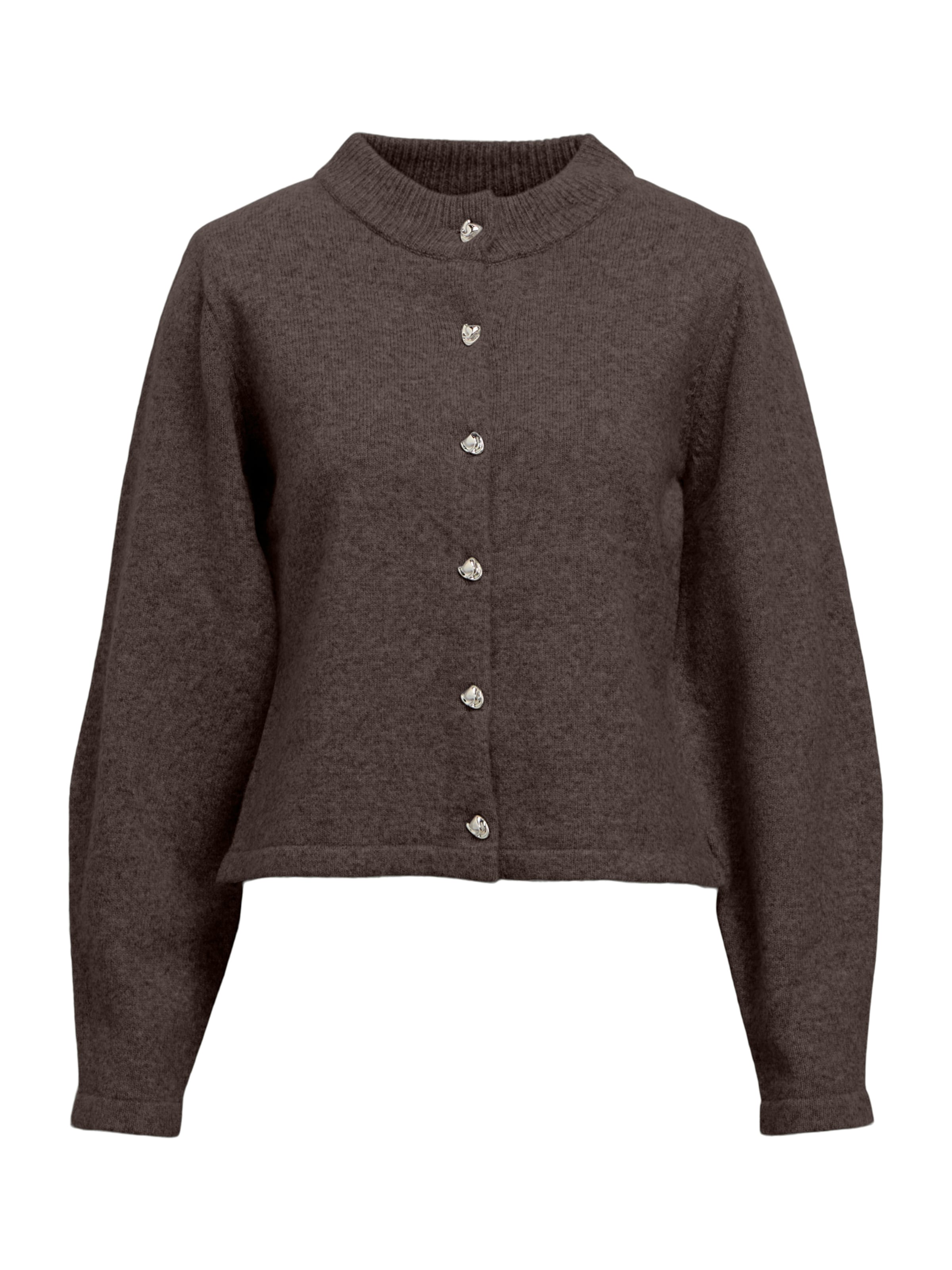 OBJECT Вязаная кофта 'ZARI' в Коричневый: спереди