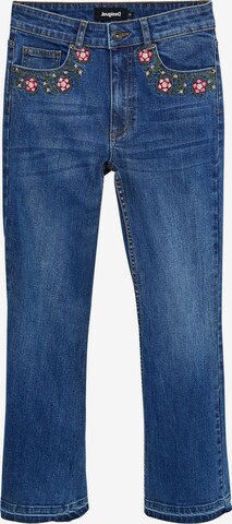 Desigual Flared Jeans 'Jerry' in Blue: front