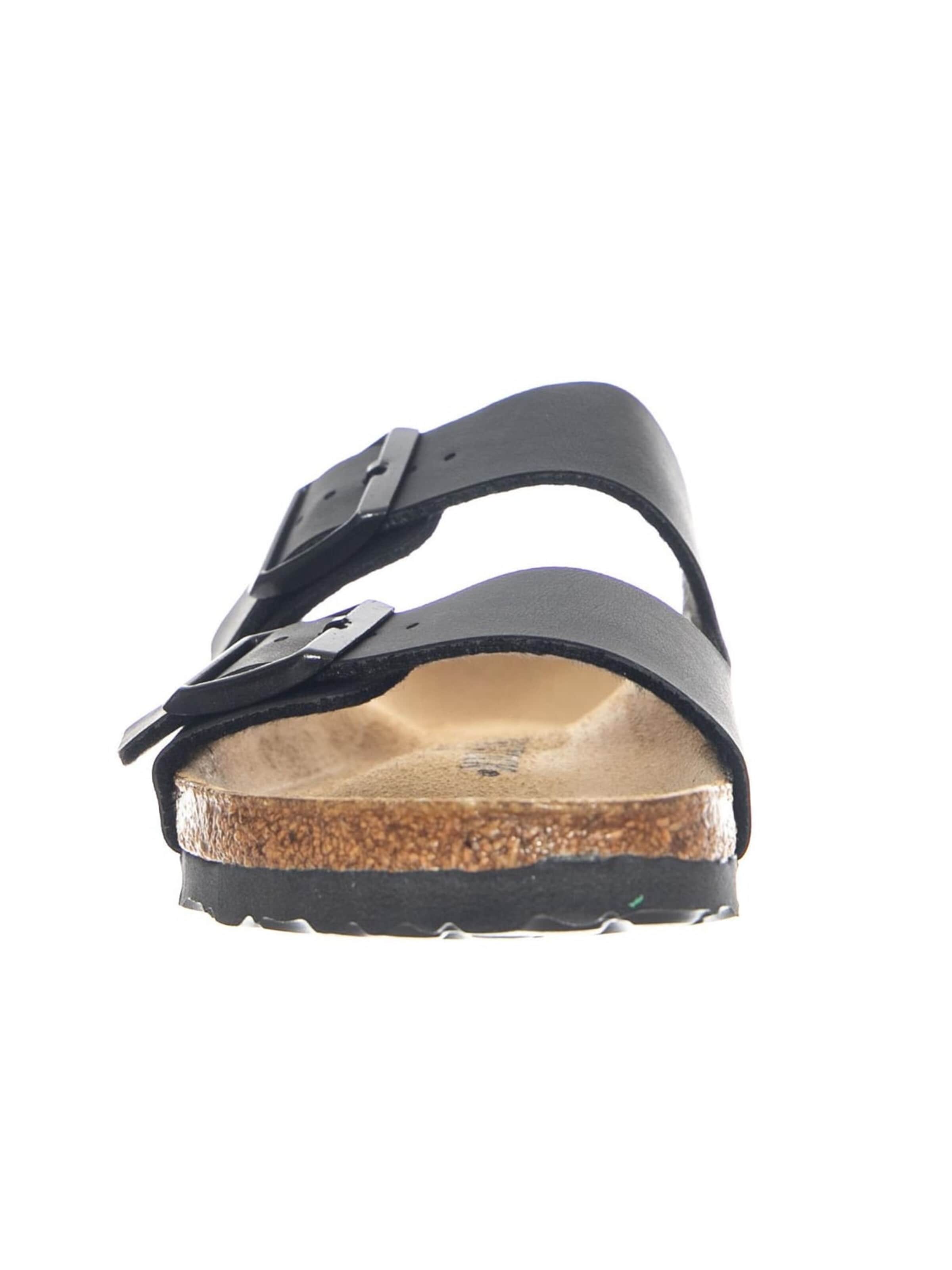 Sandales 'Arizona Birko Flor Narrow Fit Black' BIRKENSTOCK en noir