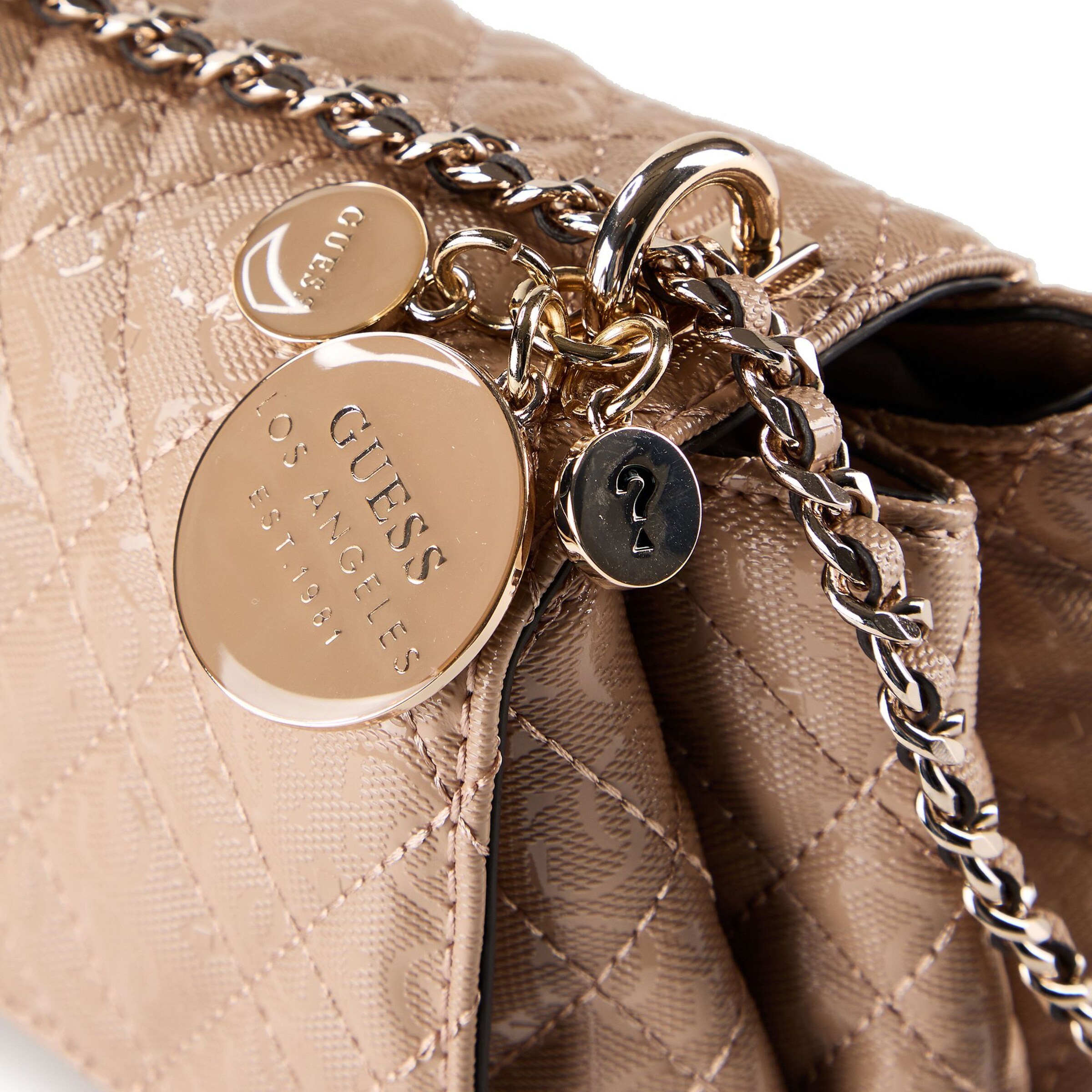 GUESS Crossbody Bag 'Isemay' in Beige