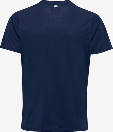 T-Shirt fonctionnel Hummel en bleu