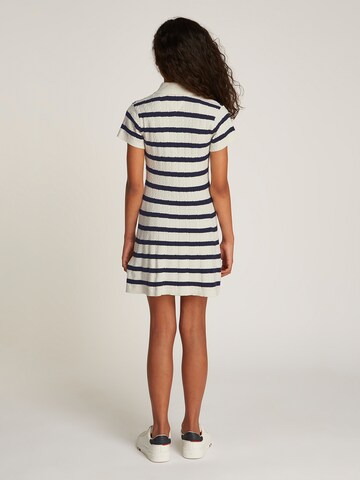 TOMMY HILFIGER - Vestido 'SWEATER DRESS SS' en azul