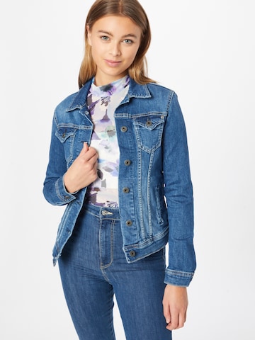 Pepe Jeans Between-Season Jacket 'Thrift' in Blue: front