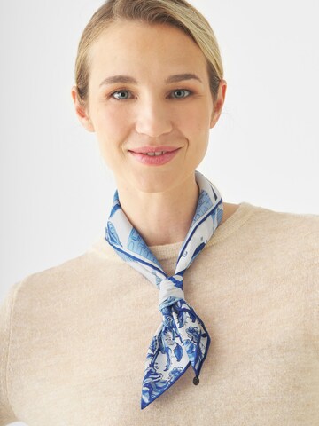 CODELLO Nickituch mit ikonischen Paris-Motiven in Blau