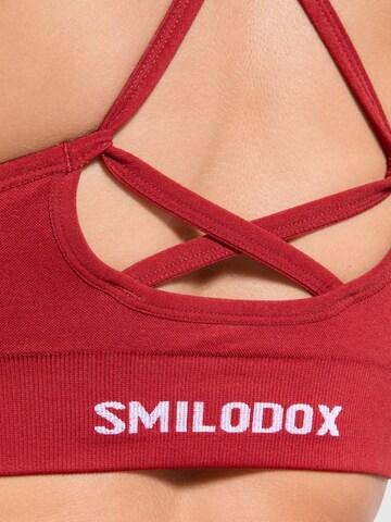 Smilodox Bustier Sport BH ' Cetrina ' in Rot